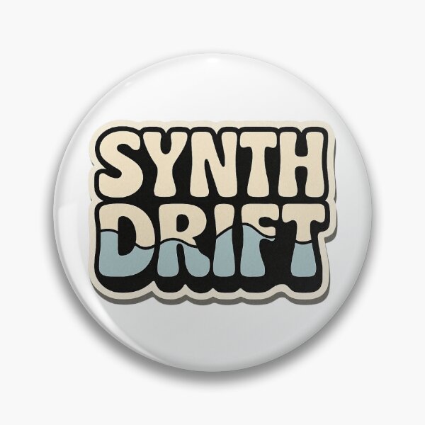 Item preview, Synth Drift Vaporwave Logo – Retro Electronic Music Streetwear Design designed and sold by |TRSSHOP|.