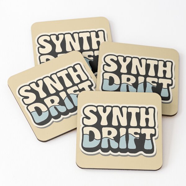 Item preview, Synth Drift Vaporwave Logo – Retro Electronic Music Streetwear Design designed and sold by |TRSSHOP|.