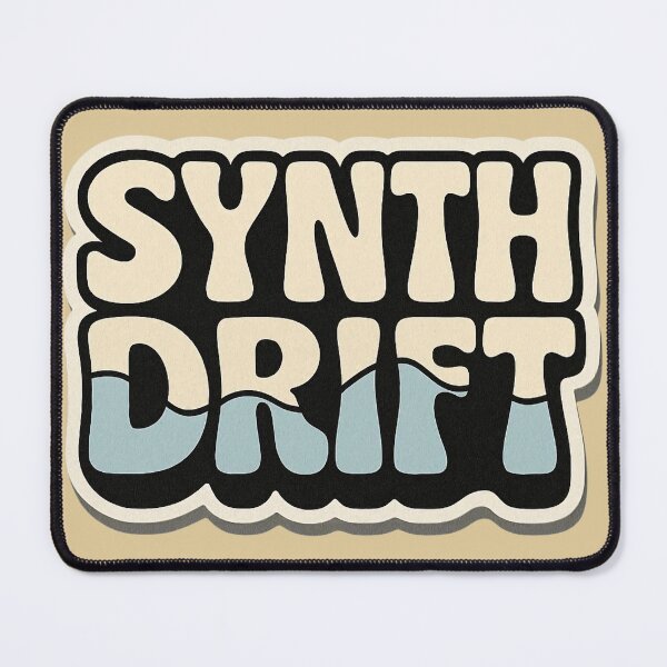Item preview, Synth Drift Vaporwave Logo – Retro Electronic Music Streetwear Design designed and sold by |TRSSHOP|.