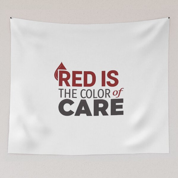 Item preview, Red is the color of care designed and sold by nimmitrends.