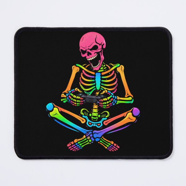 Item preview, Late Night Gamer Skeleton – Competitive Gaming Aesthetic Art designed and sold by ColorSplash123.