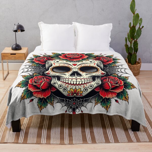 Item preview, Candy Skull Tattoo Artwork designed and sold by Planetporridge.