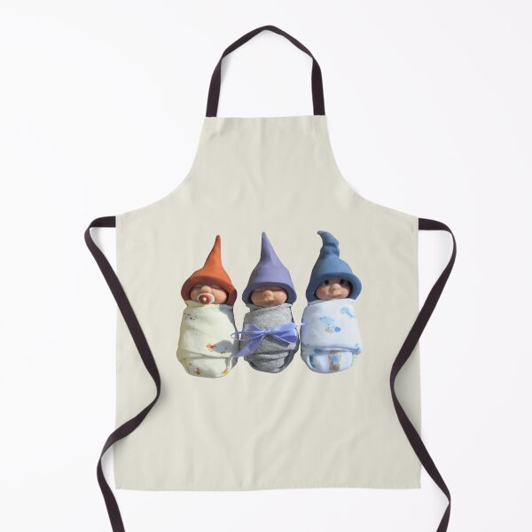 Item preview, Three Little Babies With Pointed Hats, Polymer Clay designed and sold by JoyfulWhimsy.
