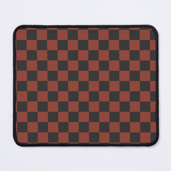 Item preview, Rust And Charcoal Checkered Pattern designed and sold by pattern-archive.