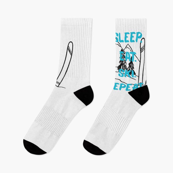 Item preview, Sleep. Eat. Ski. Repeat. designed and sold by BlissThreads.