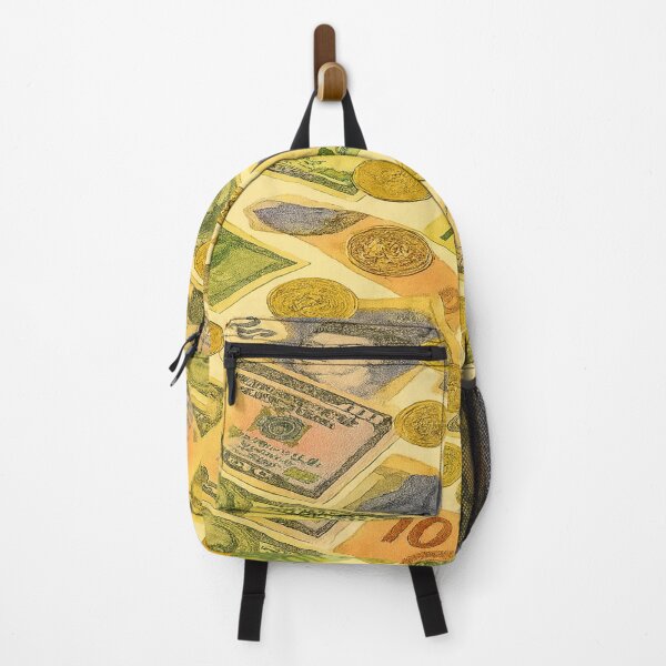 Item preview, The Colour of Money – Falling Banknotes & Coins Pattern designed and sold by nigejohn.