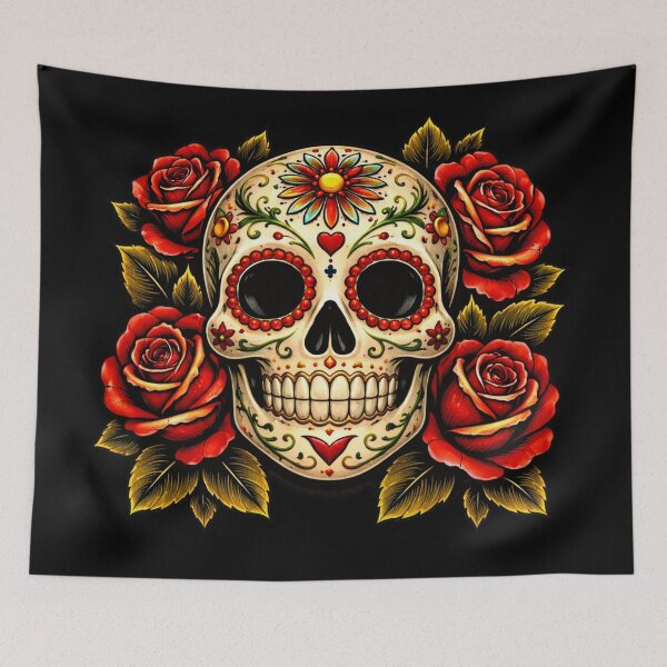 Item preview, Candy Skull Artwork designed and sold by Planetporridge.