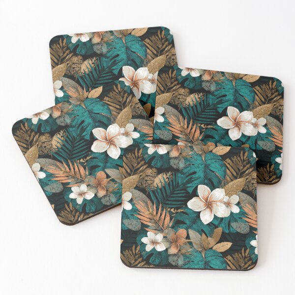 Item preview, Exotic Tropical Floral Texture  - Flower Garden Pattern  - Anniversary Gifts For Husband designed and sold by RoyalStarsPatts.