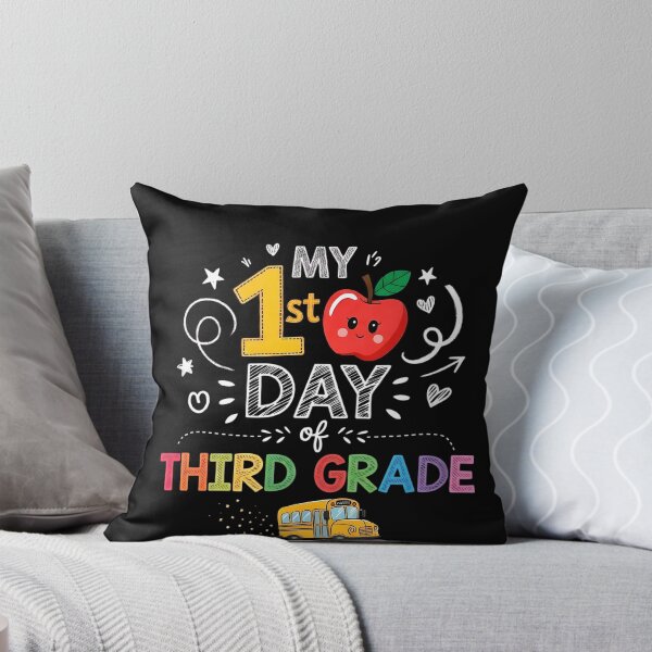 Item preview, My First Day of Third 3rd Grade School Bus Kids Girls Boys  designed and sold by clothesy7.