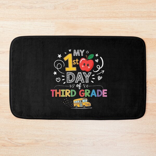Item preview, My First Day of Third 3rd Grade School Bus Kids Girls Boys  designed and sold by clothesy7.