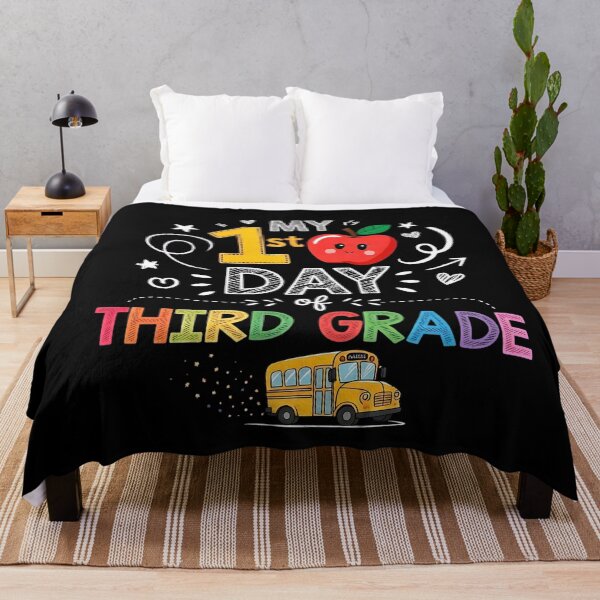 Item preview, My First Day of Third 3rd Grade School Bus Kids Girls Boys  designed and sold by clothesy7.