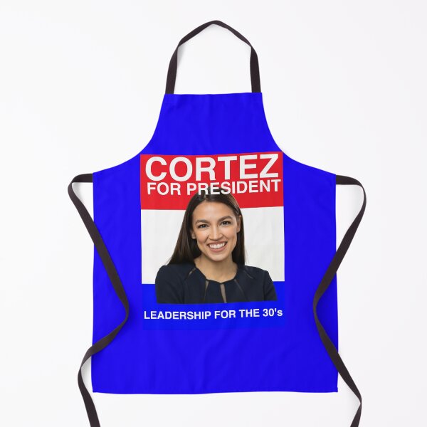 Item preview, AOC FOR PRESIDENT retro JFK style. designed and sold by Cat Haven & Rescue .