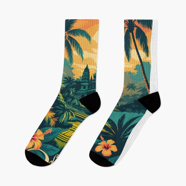 Item preview, Bali tropical surf sunset indonesia travel beach vibes summer sea  designed and sold by MapSoul.