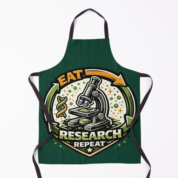 Item preview, Eat Sleep Research Repeat designed and sold by Tender Flower Clothing.