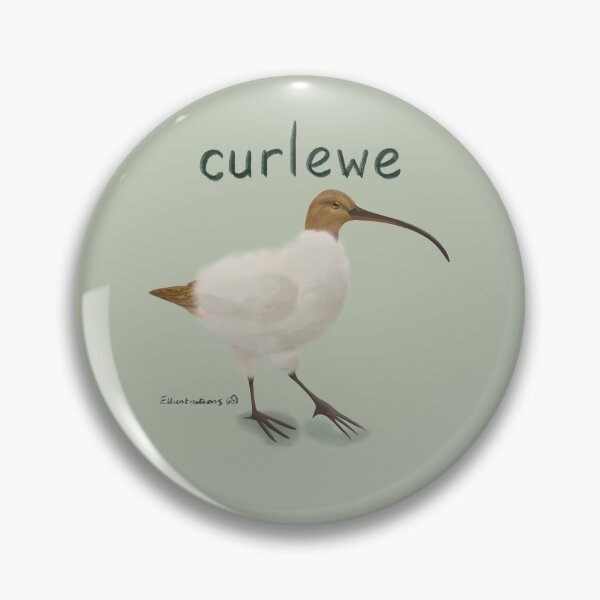 Item preview, Curlewe (What you get when wader meets sheep) designed and sold by Elliestrations.