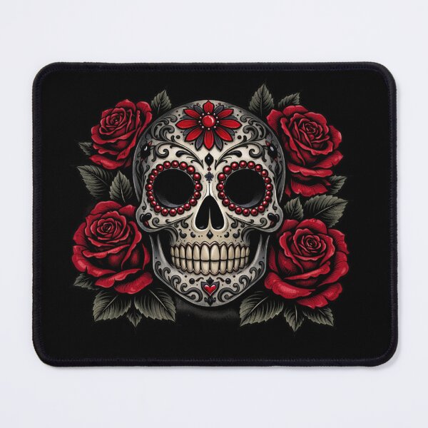 Item preview, Day of the Dead Skull designed and sold by Planetporridge.