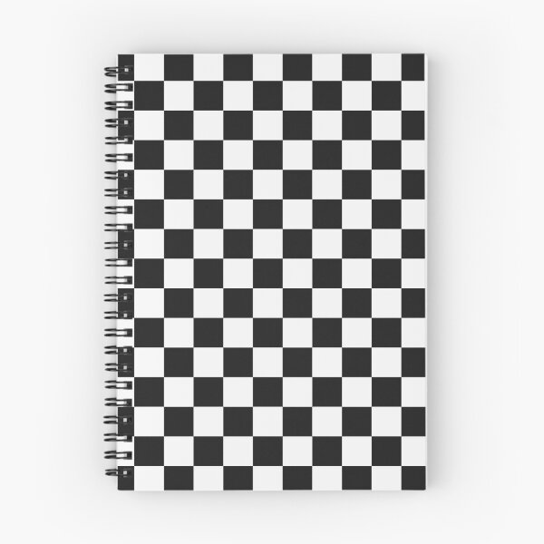 Item preview, White And Black Checkered Pattern designed and sold by pattern-archive.