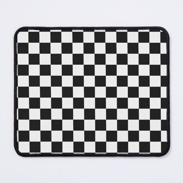 Item preview, White And Black Checkered Pattern designed and sold by pattern-archive.
