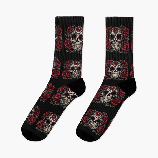 Item preview, Day of the Dead Skull designed and sold by Planetporridge.
