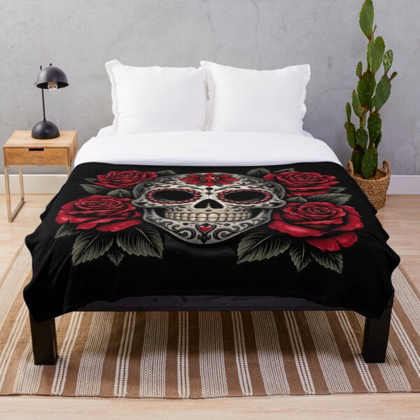 Item preview, Day of the Dead Skull designed and sold by Planetporridge.