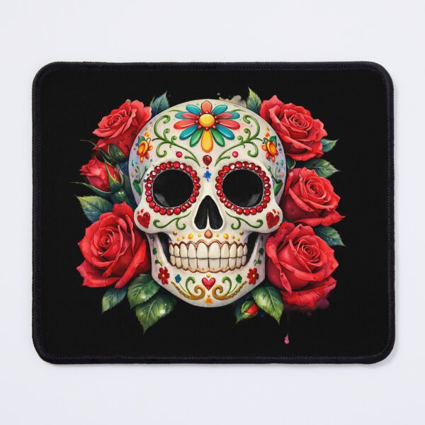 Item preview, Dia De Los Muertos Skull designed and sold by Planetporridge.