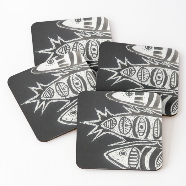 Item preview, 3 fish designed and sold by BellaBees.