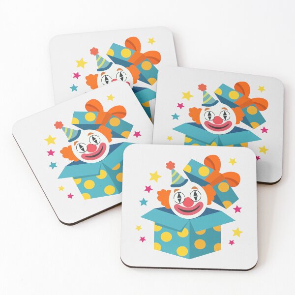 Item preview, Colorful Jack in the Box Surprise Clown Party designed and sold by risingrocket.