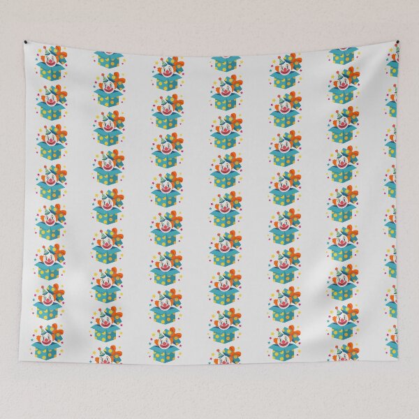 Item preview, Colorful Jack in the Box Surprise Clown Party designed and sold by risingrocket.