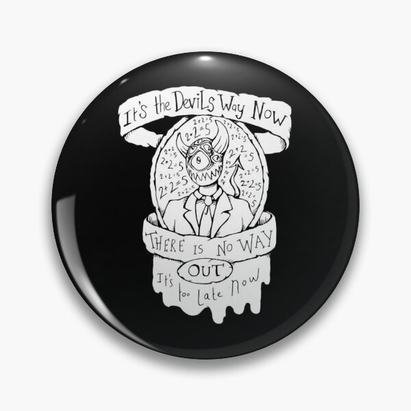 Item preview, Radiohead Illustrated Lyrics It's The Devils Way Now There Is No Way Out It's Too Late Now designed and sold by redrose033.