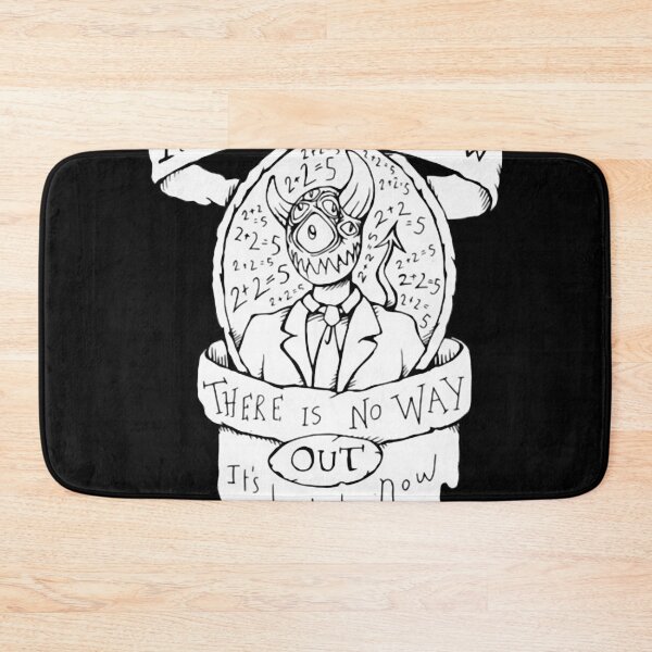 Item preview, Radiohead Illustrated Lyrics It's The Devils Way Now There Is No Way Out It's Too Late Now designed and sold by redrose033.