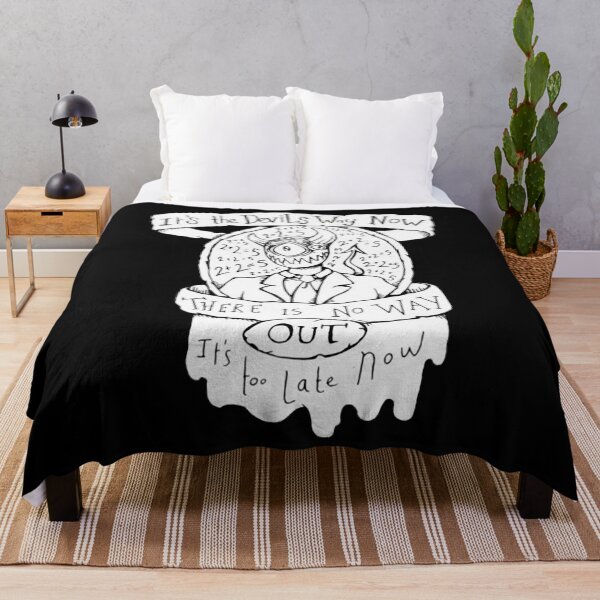 Item preview, Radiohead Illustrated Lyrics It's The Devils Way Now There Is No Way Out It's Too Late Now designed and sold by redrose033.
