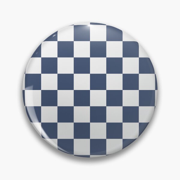 Item preview, White And Blue Checkered Pattern designed and sold by pattern-archive.