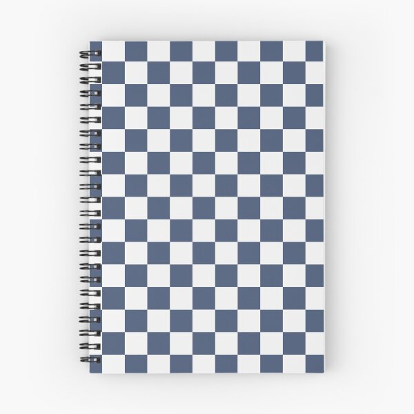 Item preview, White And Blue Checkered Pattern designed and sold by pattern-archive.