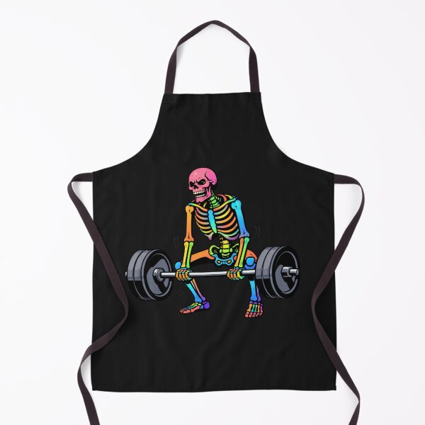 Item preview, Gym Beast Skeleton – Hardcore Fitness Grind Aesthetic Art designed and sold by ColorSplash123.