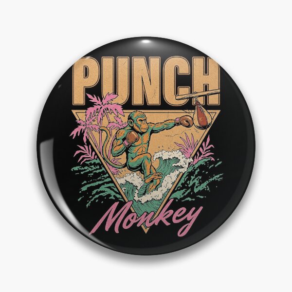 Item preview, Retro Boxing Monkey Surf Club designed and sold by zzz888.