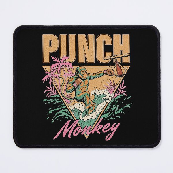Item preview, Retro Boxing Monkey Surf Club designed and sold by zzz888.