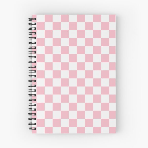 Item preview, White And Blush Checkered Pattern designed and sold by pattern-archive.
