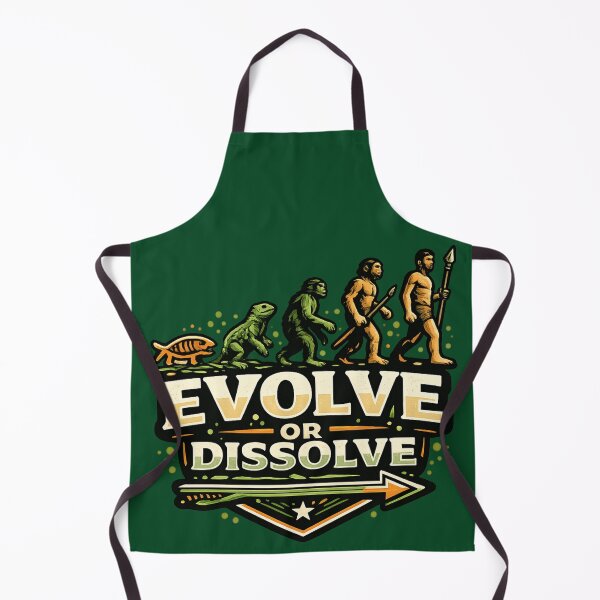 Item preview, Evolve Or Dissolve Evolution designed and sold by Tender Flower Clothing.