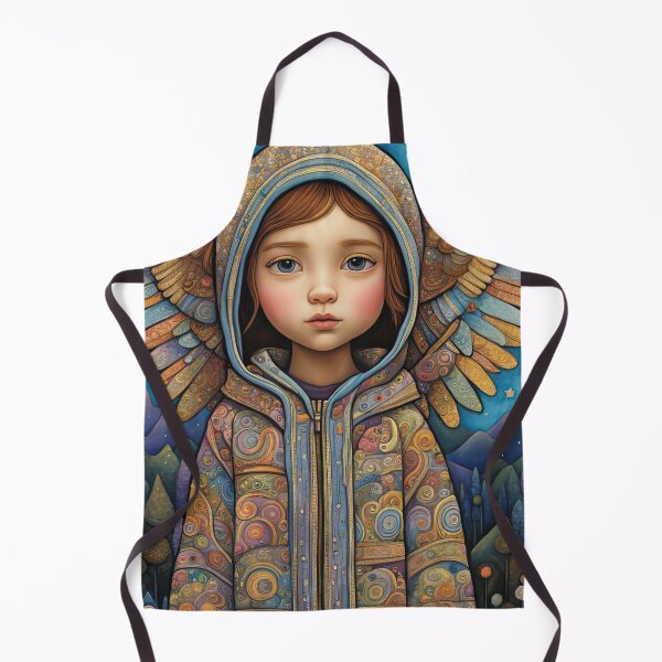 Item preview, Angel youngster with wings wearing a hoodie designed and sold by Colin Bentham.