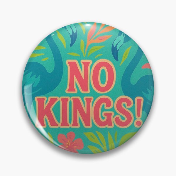 Item preview, No Kings! designed and sold by WildlyCapable.