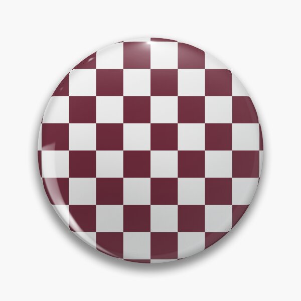 Item preview, White And Burgundy Checkered Pattern designed and sold by pattern-archive.