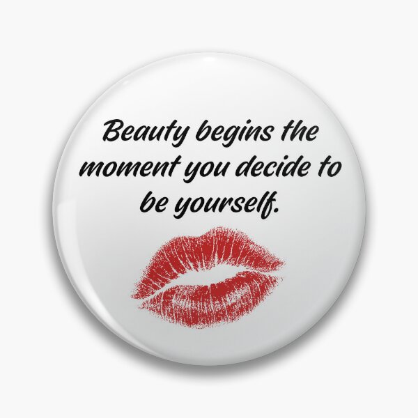 Item preview, Beauty begins the moment you decide be yourself designed and sold by BlissThreads.