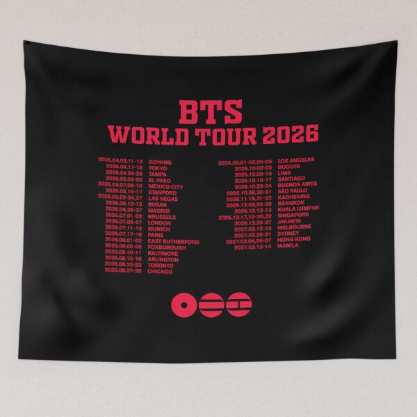 Item preview, Bts World Tour 2026 designed and sold by Roshan Ahmad.
