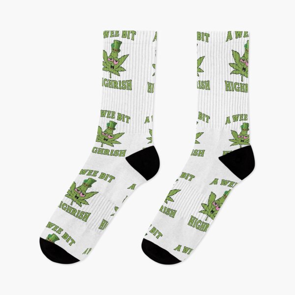 Item preview, A Wee Bit Highrish | Funny Saint Patrick's Day designed and sold by Thread&Fable.