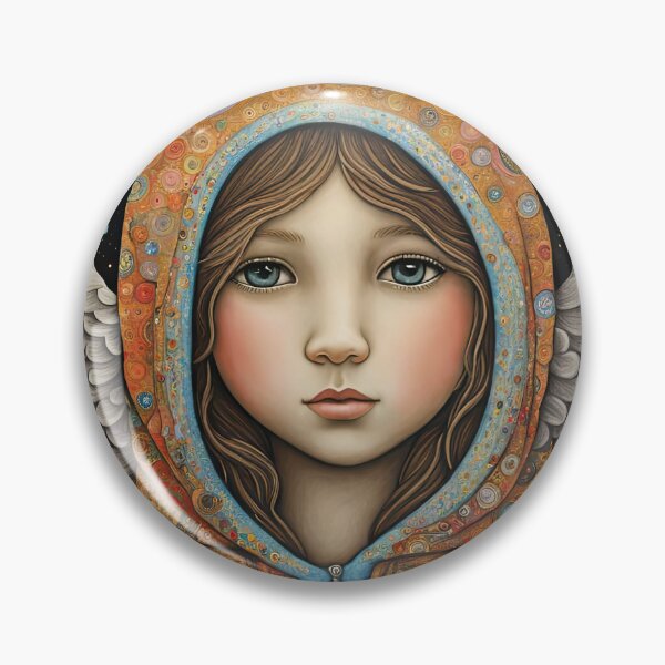Item preview, Angel youngster with wings wearing a hoodie designed and sold by Colin Bentham.