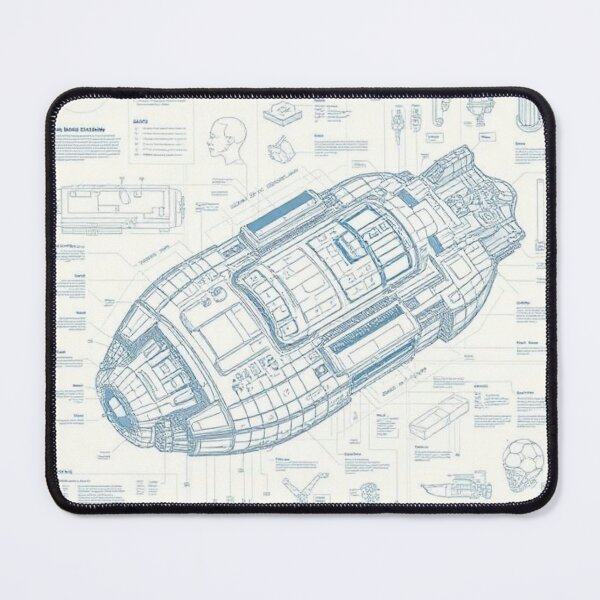 Item preview, Futuristic Spaceship Design designed and sold by RAISC.