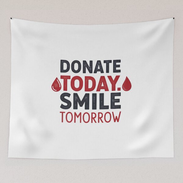 Item preview, Donate today smile tomorrow designed and sold by nimmitrends.