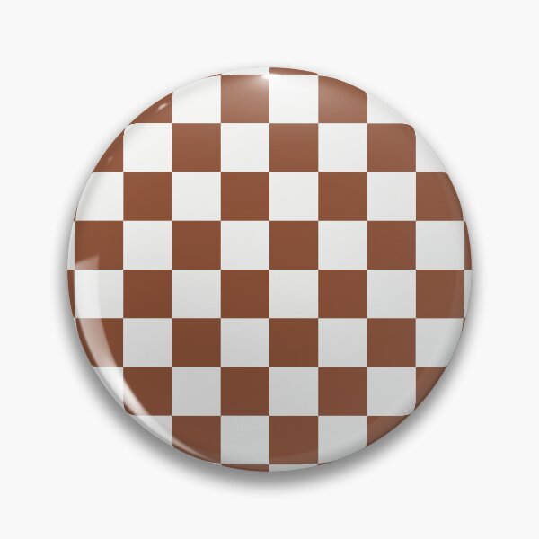 Item preview, White And Copper Checkered Pattern designed and sold by pattern-archive.