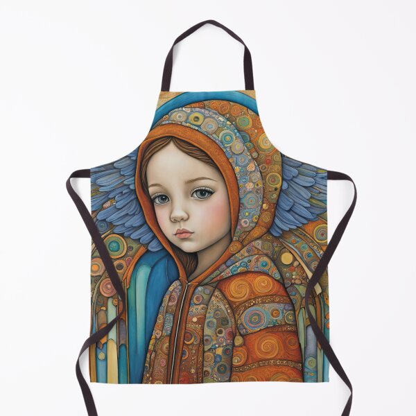 Item preview, Angel youngster with wings wearing a hoodie designed and sold by Colin Bentham.