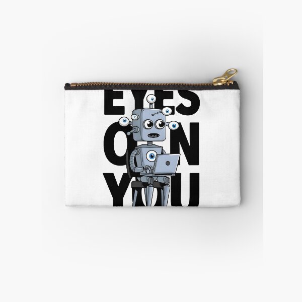 Item preview, Eyes On You Funny Cybersecurity Robot Privacy Design designed and sold by Zenith Design.
